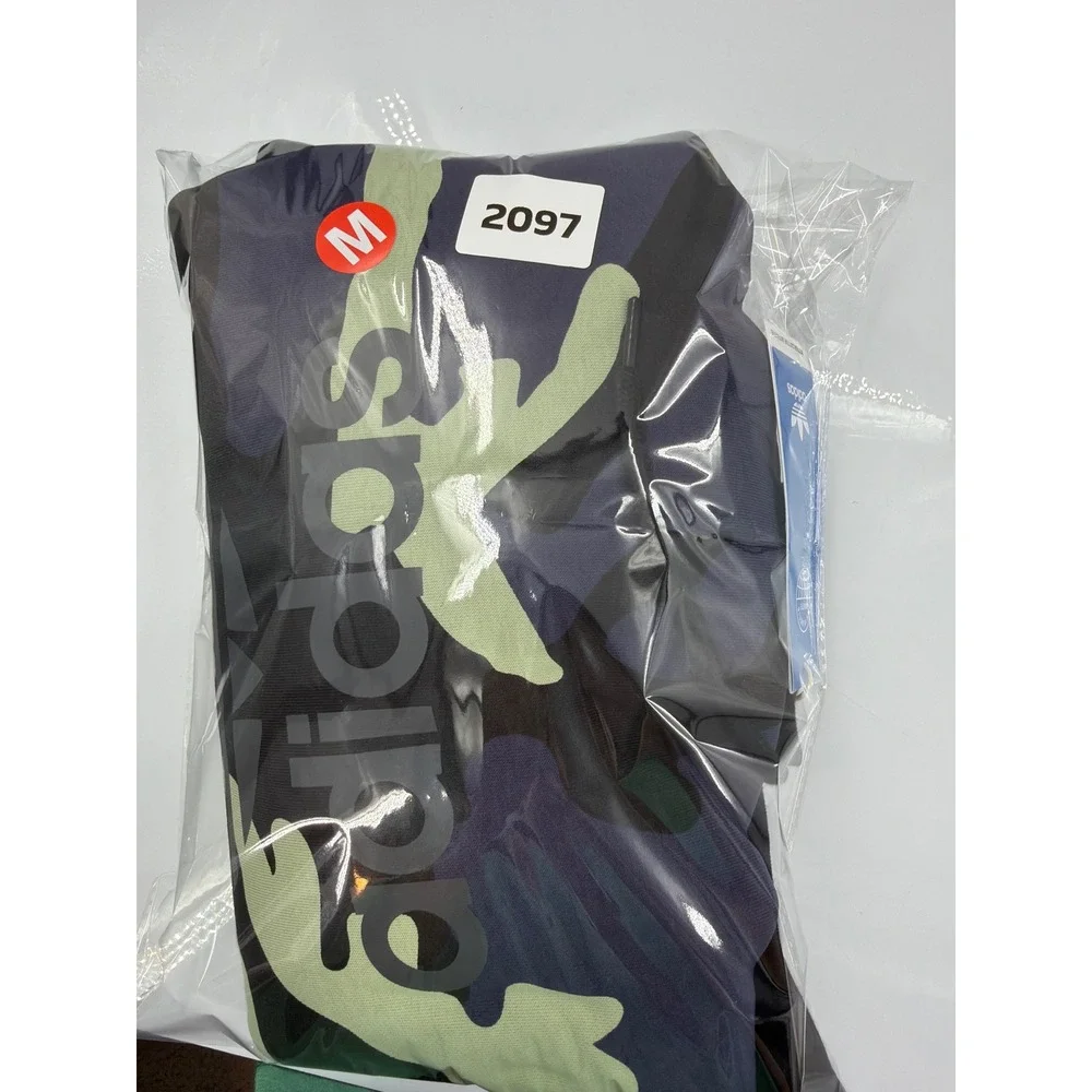 Adidas Originals Mens Camo Hoodie Shadow Navy Trefoil Logo HF4882 Size M
